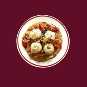 Tongrolletjes in kreeftensaus